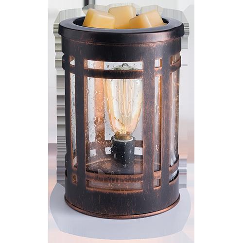 Candle Warmers etc. Illumination Fragrance Warmer, Iron & Clay