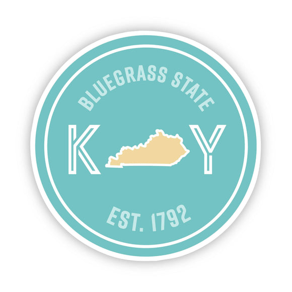Bluegrass State Kentucky Sticker