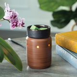 Pewter Walnut Wax Warmer