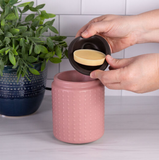 Pink Hobnail Flip Dish Wax Warmer