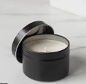 Black Tin Candle-Variety