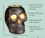 Skull  Wax Warmer