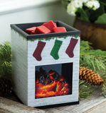 Holiday Fireplace Wax Warmer