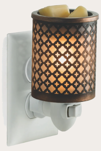 Morocco Metal Pluggable Wax Warmer