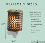 Morocco Metal Pluggable Wax Warmer