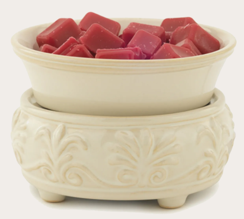 Sand Stone Candle 2-n-1 Wax Warmer