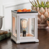 Weathered Wood Vintage Bulb Wax Warmer