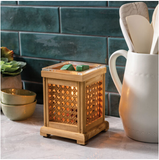 Wood & Cane Wax Warmer